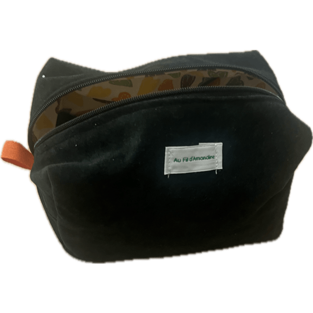Trousse à maquillage - suédine 