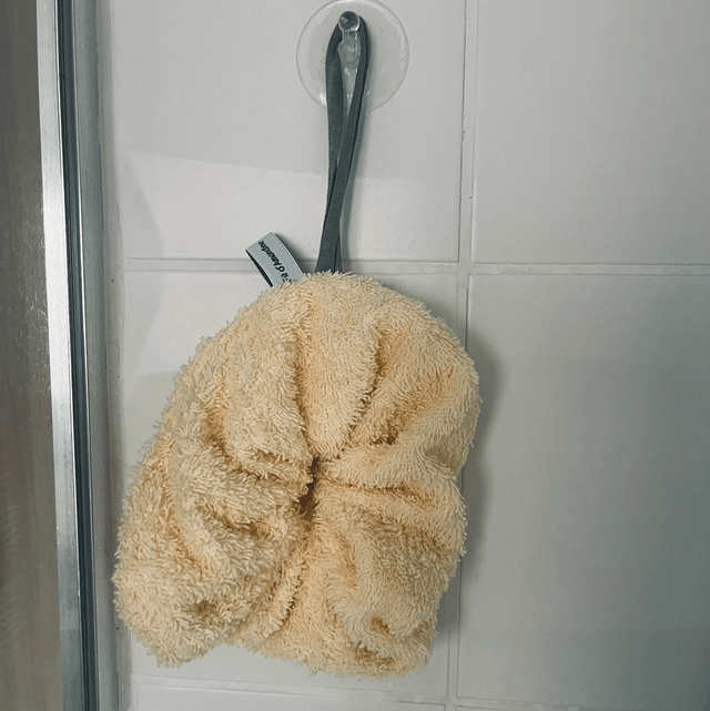 Fleur de douche en éponge 
