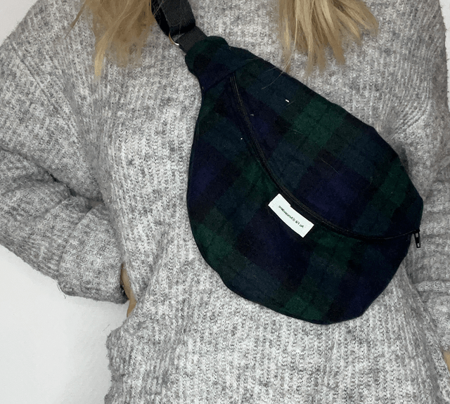 Sac banane - tissu